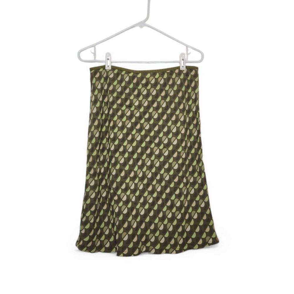 y2k Old Navy Midi Skirt Geometric Abstract Boho Western Fairy Whimsy Large